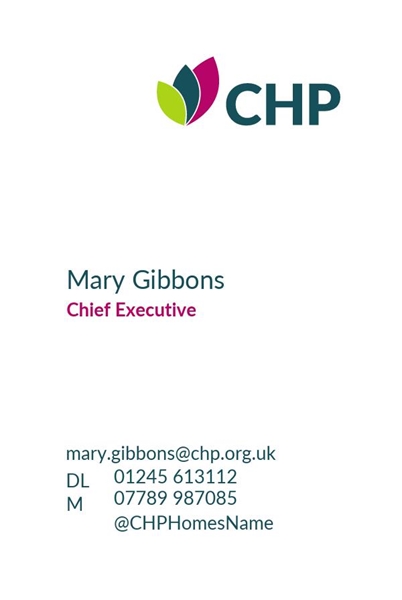 Show details for CHP Business Card